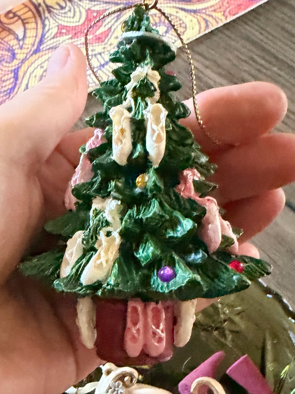 Vintage Victorian Christmas ornaments - Picture 3 of 6